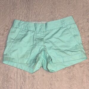 J.Crew chino shorts in size 00